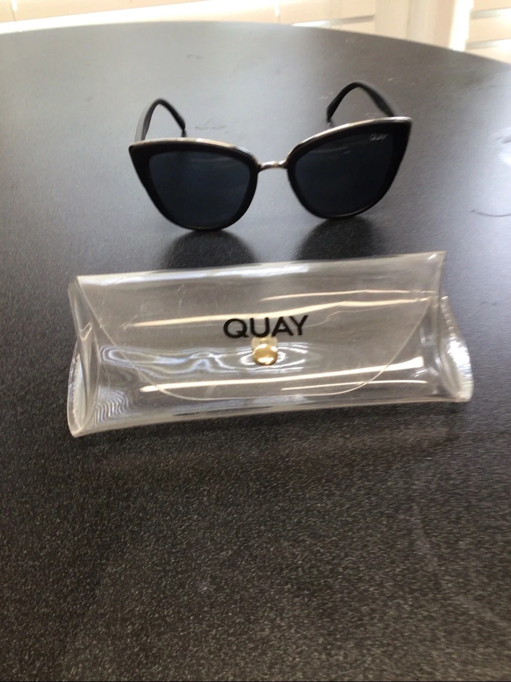 Quay Black Sunglasses